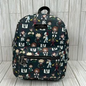 My Hero Academia UA Bioworld Backpack‎ Chibi Characters Anime Mini Bag